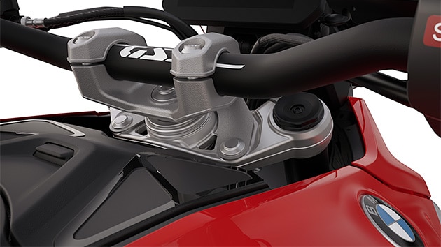 Fork bridge with BMW EVO Telelever on the R 1300 GS from BMW Motorrad