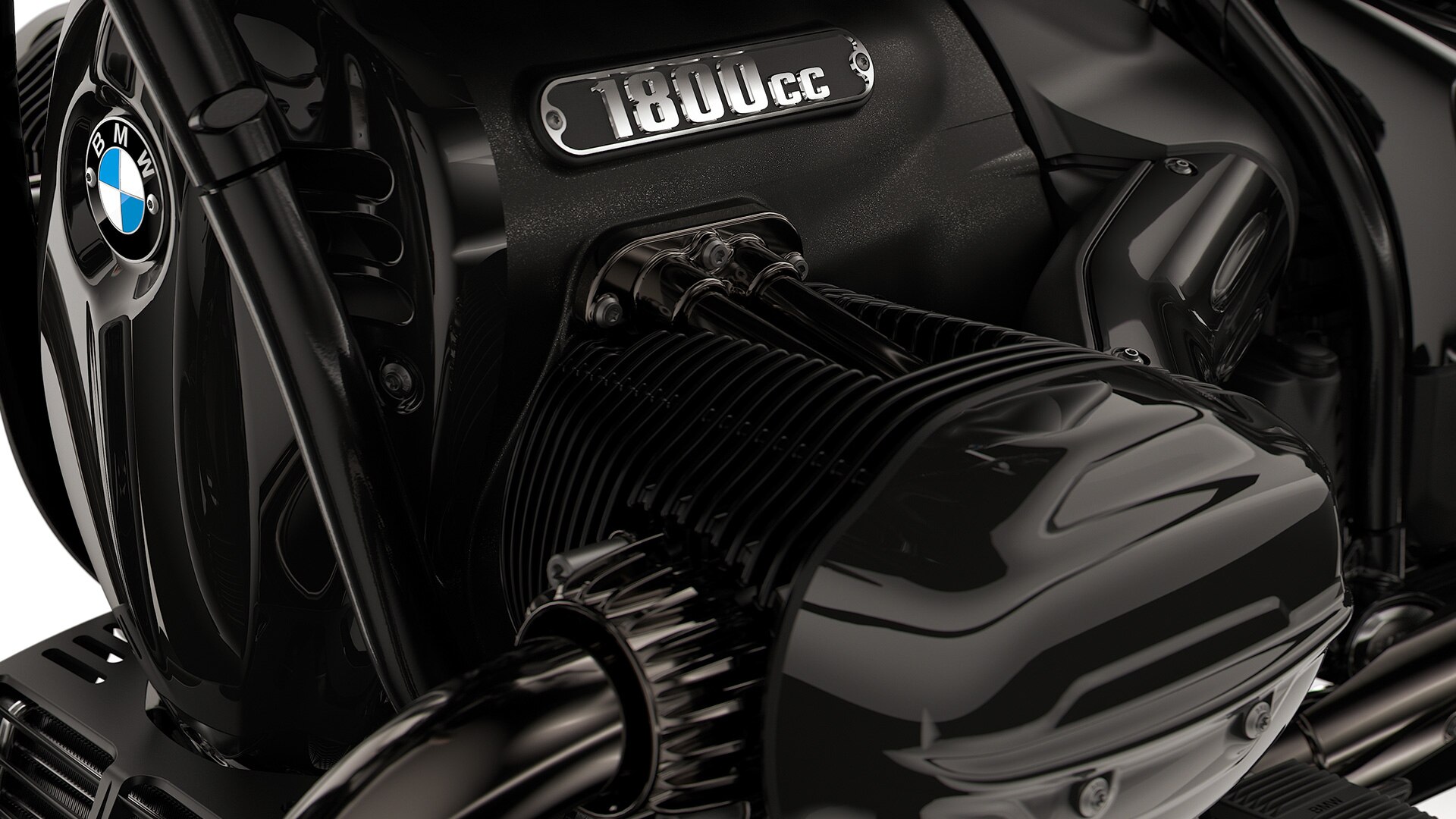 Impressive R 18 B boxer engine.