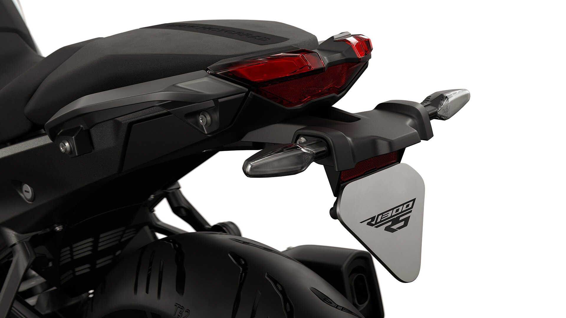 Rear view of the R 1300 RS from BMW Motorrad